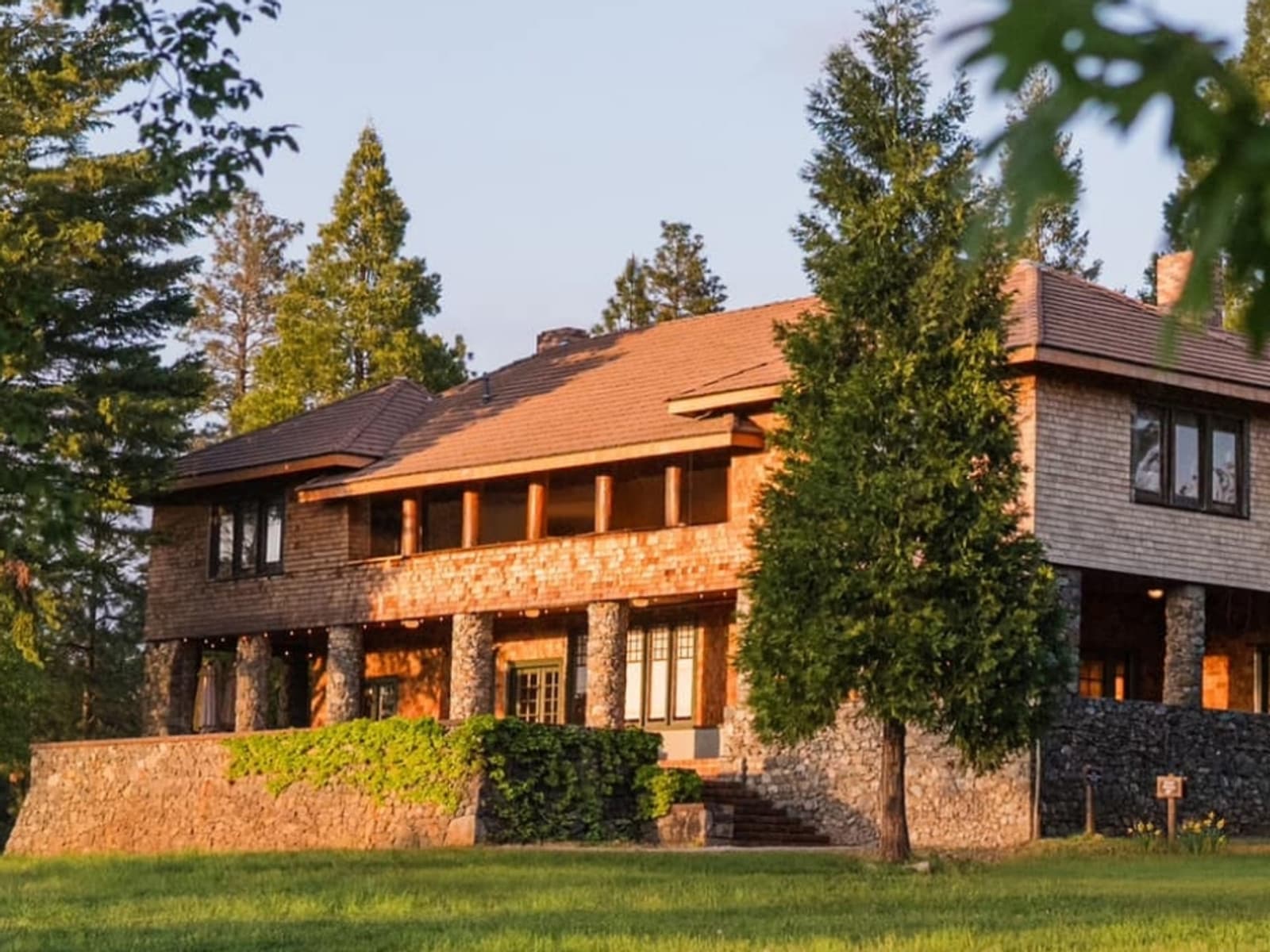 North Star House at golden hour
